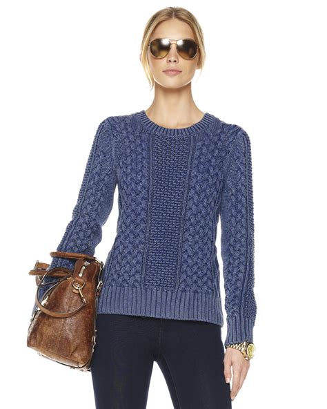 michael kors ss knits navy